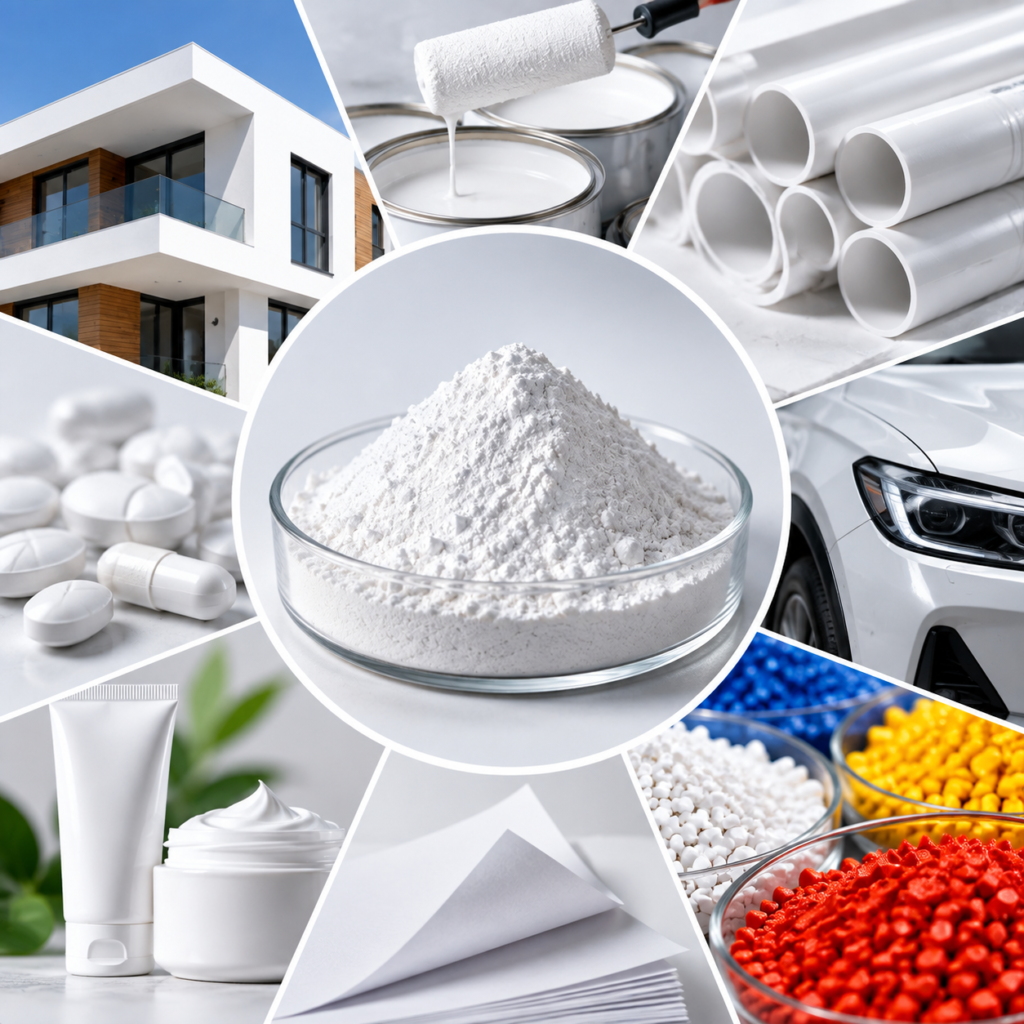Rutile Titanium Dioxide powder applications