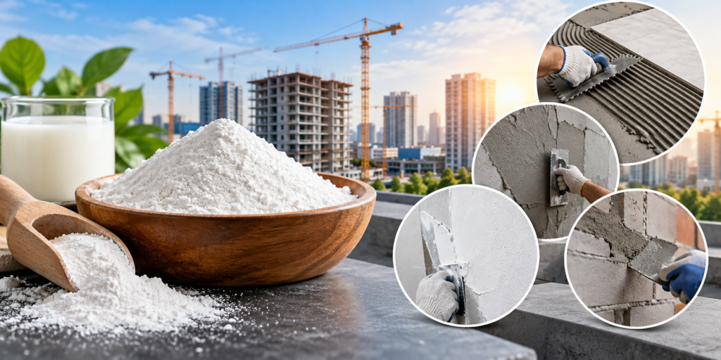 RD Powder Supplier in Delhi NCR: How to Choose the Right Redispersible Polymer Powder (RDP) Dealer in Delhi