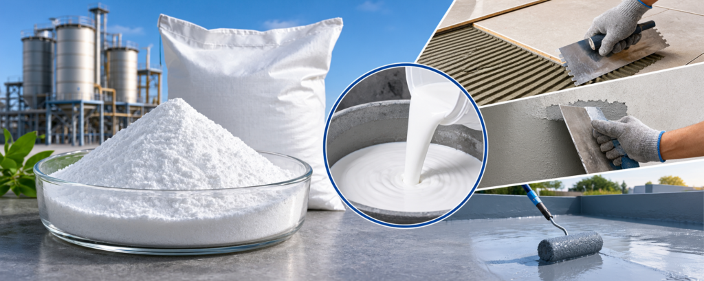 The Ultimate Guide to Choosing the Right Redispersible Polymer Powder (RDP) Supplier in Delhi NCR